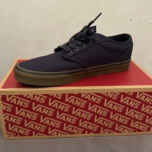 Navy Blue Vans (size 9.5)